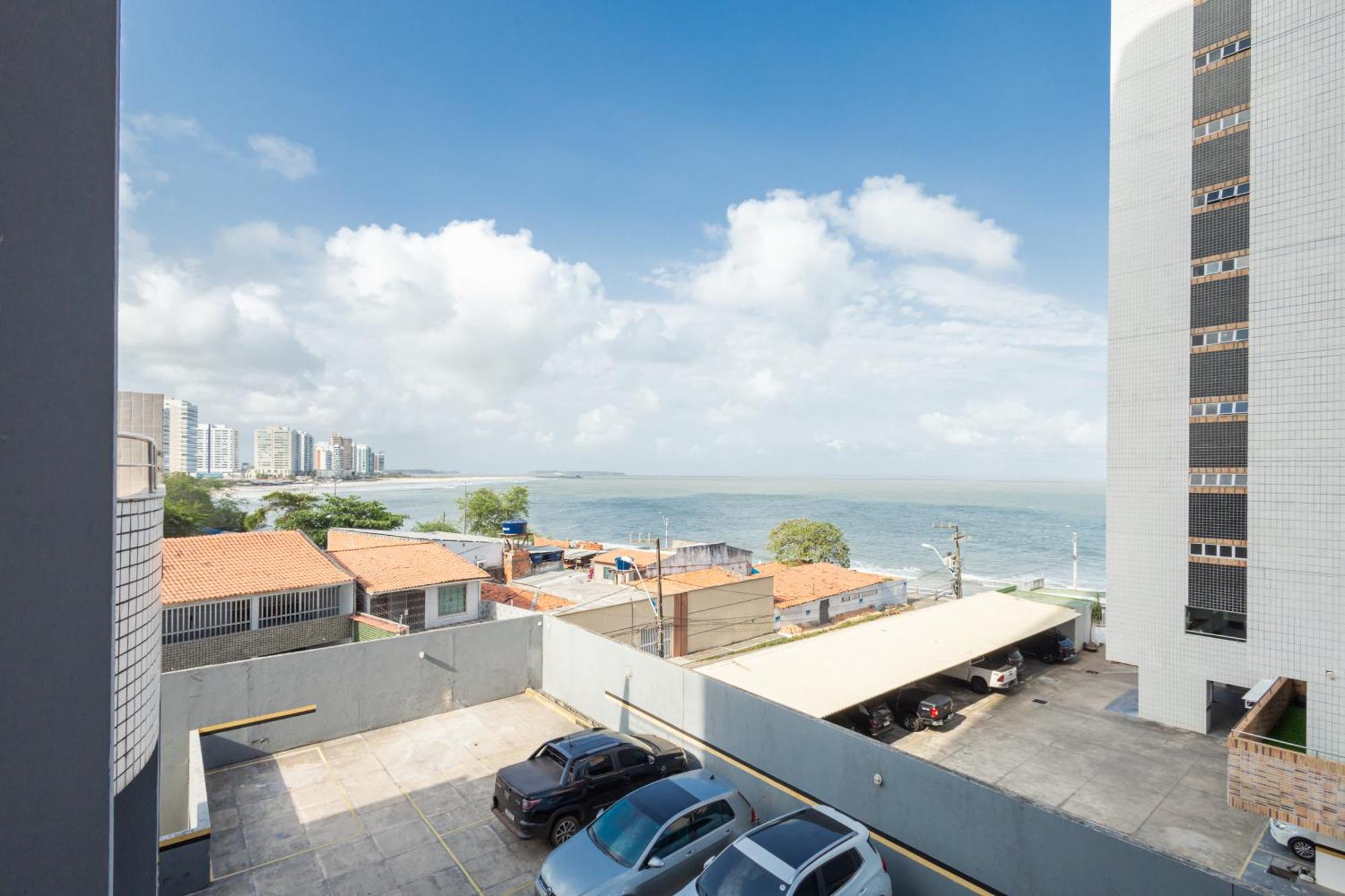 Vista Mar E Lagoa - Cozinha E Frigobar - Apartamento Flat Proximo A Praia Sao Luis  Exterior photo