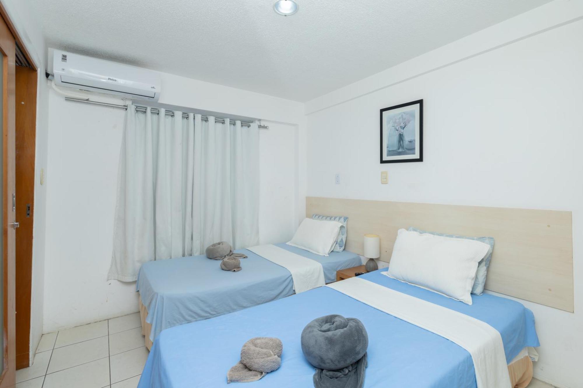 Vista Mar E Lagoa - Cozinha E Frigobar - Apartamento Flat Proximo A Praia Sao Luis  Exterior photo